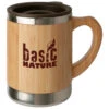 Basic Nature Edelstahlbecher ''Bambus'' - Tasse 1 Basic Nature Edelstahlbecher ''Bambus'' - Tasse -Abenteuer Ausrustung Geschaft basic nature edelstahlbecher bambus tasse